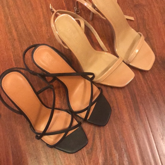 ASOS Tan Strappy Dress Sandals - Size 8 - Picture 11 of 11